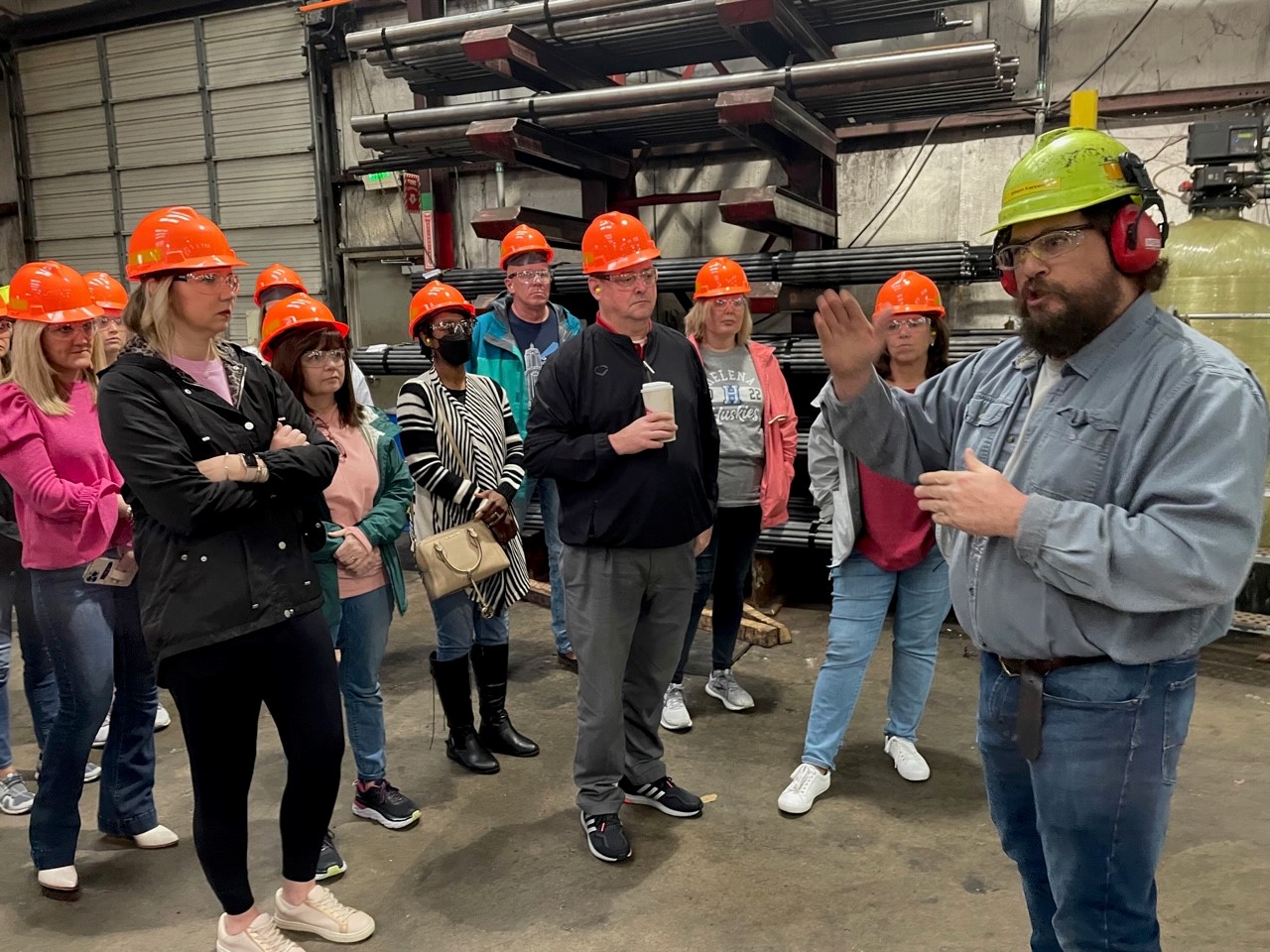 Vulcan Steel Products Hosts Shelby County Schools Guidance Counselors